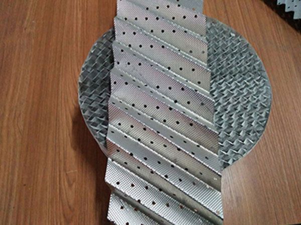 金（jīn）屬孔板（bǎn）波紋填料 - 安平縣威馳（chí）金屬絲網製品有限公司